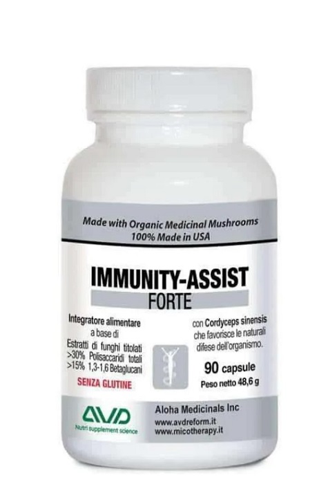 IMMUNITY ASSIST FORTE FLACONE 90 CAPSULE 48,6 G - pharmaluna