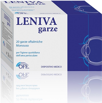 GARZE MONOUSO LENIVA 20 PEZZI - pharmaluna