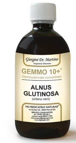 GEMMO 10+ ONTANO NERO 500 ML LIQUIDO ANALCOLICO - pharmaluna