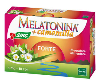 MELATONINA FORTE 10 COMPRESSE NUOVA FORMULAZIONE - pharmaluna