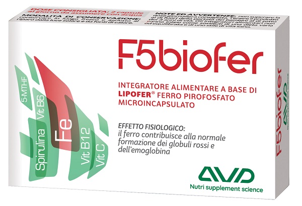 F5 BIOFER 30 CAPSULE BLISTER 14,8 G - pharmaluna