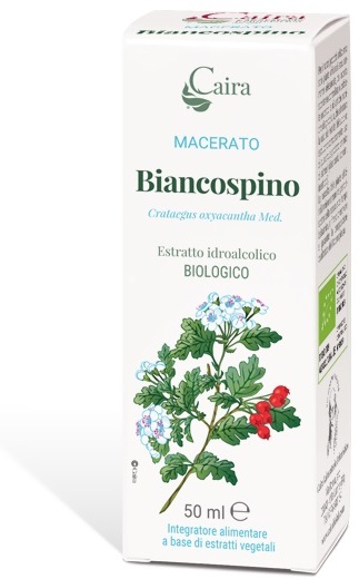CAIRA BIANCOSPINO MACERATO IDROALCOLICO BIO GOCCE 50 ML - pharmaluna