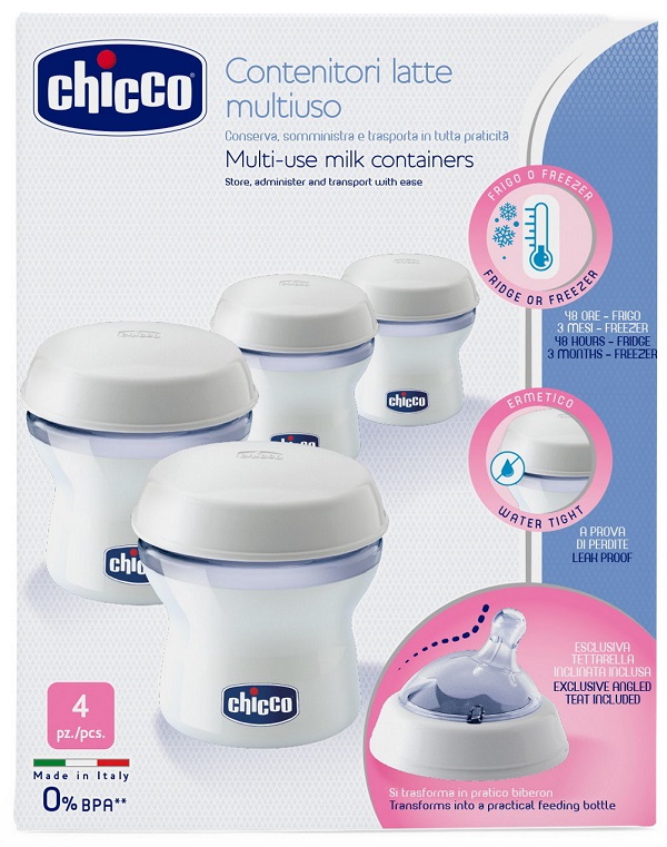 CHICCO CONTENITORE LATTE STEP UP NEW - pharmaluna