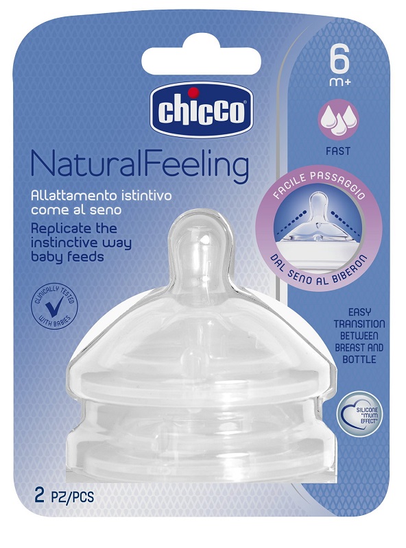 CHICCO TETTARELLA STEPUP NEW 6M+ FLUSSO VELOCE - pharmaluna