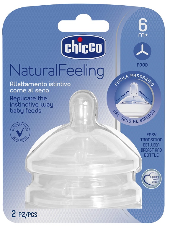 CHICCO TETTARELLA STEPUP NEW 6M+ FLUSSO PAPPA - pharmaluna