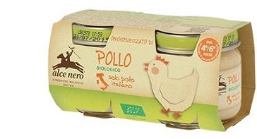 OMOGENEIZZATO DI POLLO BABY FOOD BIO 2 X 80 G - pharmaluna