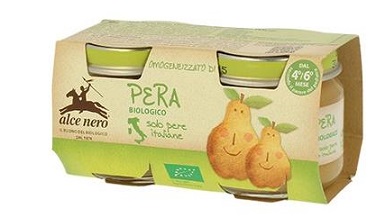 OMOGENEIZZATO DI PERA BABY FOOD BIO 2 X 80 G - pharmaluna
