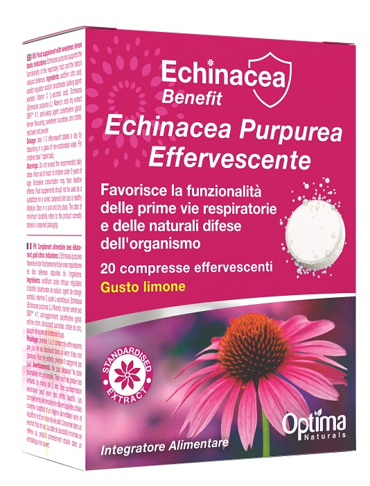 ECHINACEA EFFERVESCENTE 20 COMPRESSE - pharmaluna