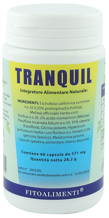 TRANQUIL CAPSULE NUOVA FORMULAZIONE - pharmaluna
