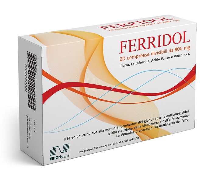 FERRIDOL 800MG 20 COMPRESSE - pharmaluna