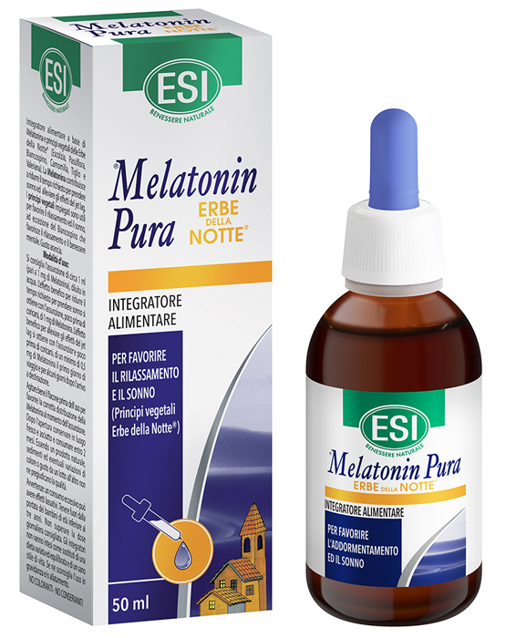 ESI MELATONIN PURA GOCCE ERBE NOTTE 50 ML - pharmaluna