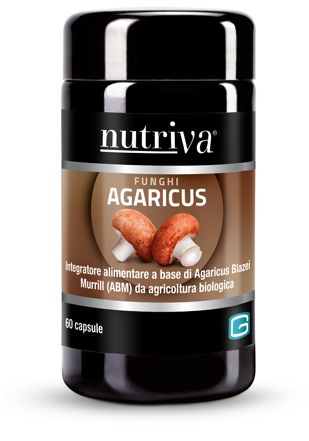 NUTRIVA AGARICUS ABM 60 CAPSULE VEGETALI - pharmaluna