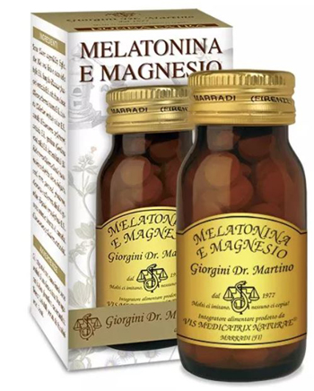 MELATONINA E MAGNESIO 75 PASTIGLIE - pharmaluna