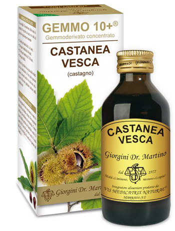 CASTAGNO LIQUIDO ANALCOLICO GEMMO 10+ 100 ML - pharmaluna
