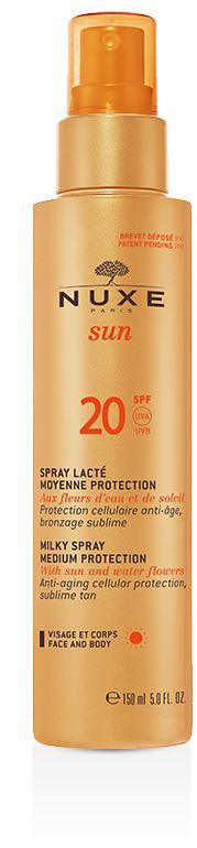NUXE SUN SPRAY SOLARE VISO E CORPO SPF20 150 ML - pharmaluna