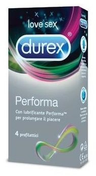 PROFILATTICO DUREX PERFORMA 4 PEZZI - pharmaluna