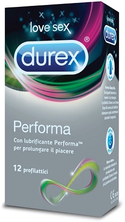 PROFILATTICO DUREX PERFORMA 12 PEZZI - pharmaluna