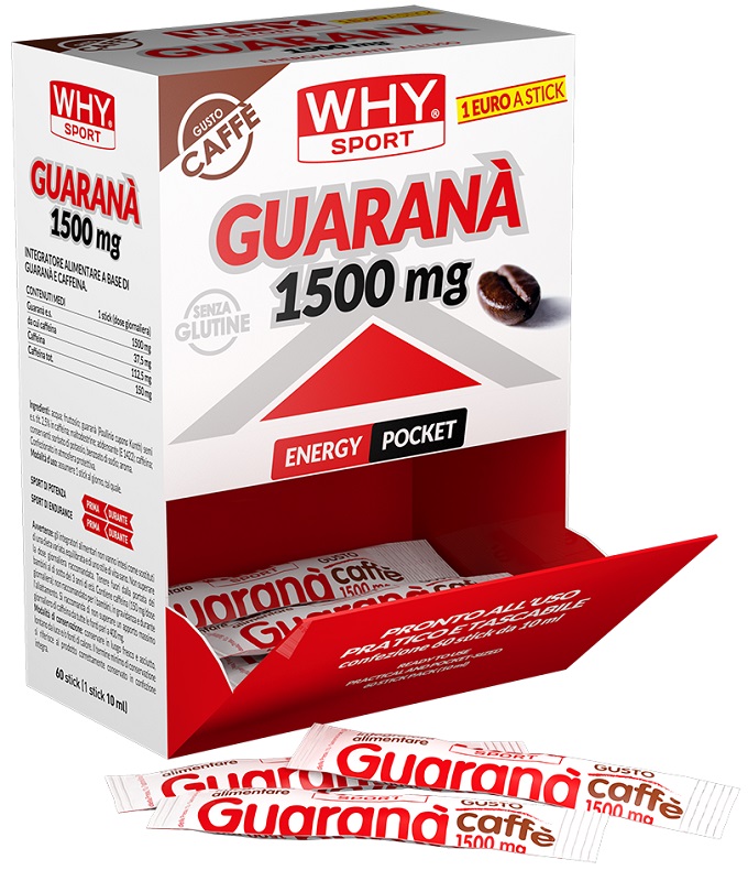 WHY GUARANA' 1500MG 1 BARRETTA STICK 10 ML - pharmaluna