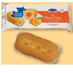 BONONIA PLUMCAKE ALBICOCCA SENZA GLUTINE 6 X 45 G - pharmaluna