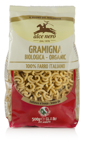 GRAMIGNA 100% SFARINATO DI FARRO BIO 500 G - pharmaluna