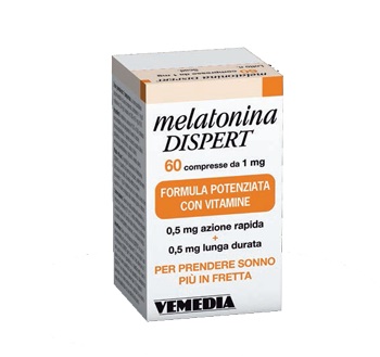 MELATONINA DISPERT 1MG DI MELATONINA 60 COMPRESSE - pharmaluna