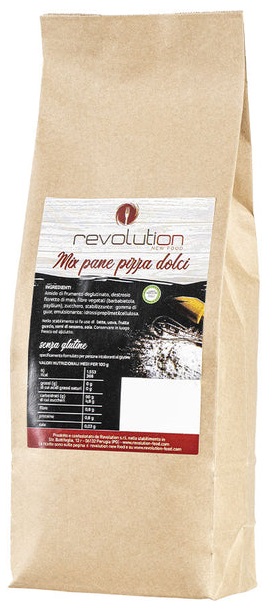 REVOLUTION MIX PANE PIZZA E IMPASTI LIEVITATI 1KG - pharmaluna