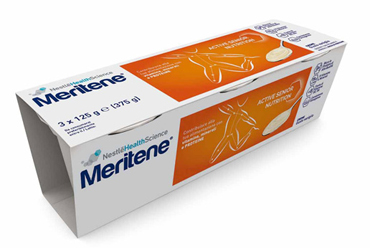 MERITENE CREMA VANIGLIA 3 VASETTI X 125 G - pharmaluna