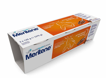 MERITENE CREMA CIOCCOLATO 3 VASETTI X 125 G - pharmaluna