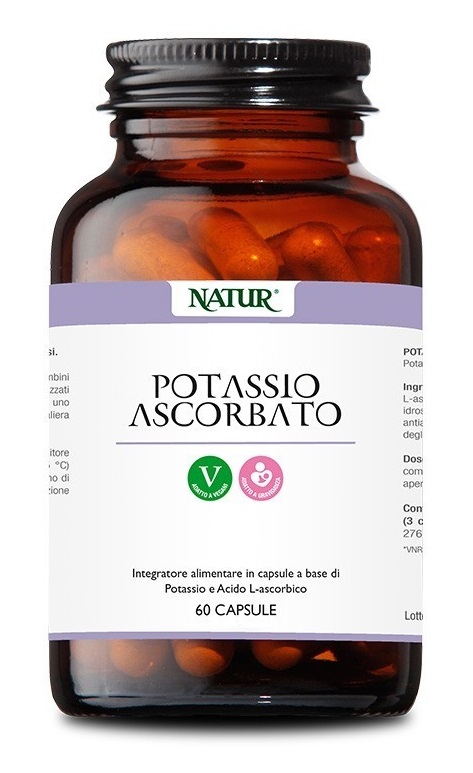 POTASSIO ASCORBATO 60 CAPSULE - pharmaluna