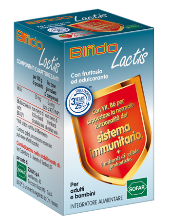 BIFIDOLACTIS 20 COMPRESSE MASTICABILI 12 G - pharmaluna