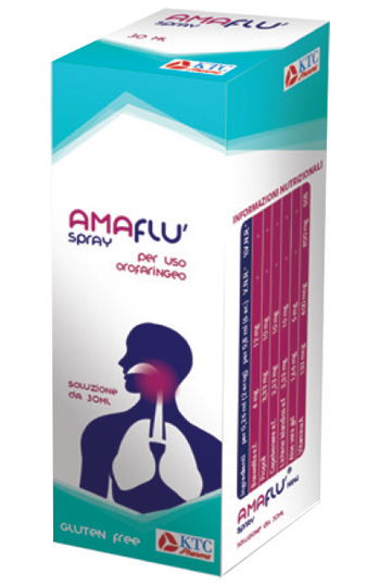 AMAFLU' SPRAY GOLA 30 ML - pharmaluna