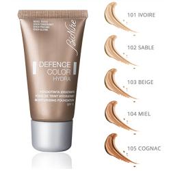 DEFENCE COLOR BIONIKE FONDOTINTA IDRATANTE HYDRA 105 COGNAC - pharmaluna