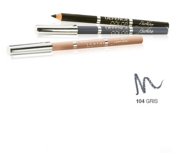 DEFENCE COLOR BIONIKE MATITA OCCHI KOHL & KAJAL 104 GRIS - pharmaluna