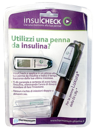 INSULCHECK LUXURA TIMER PER PENNA DA INSULINA - pharmaluna