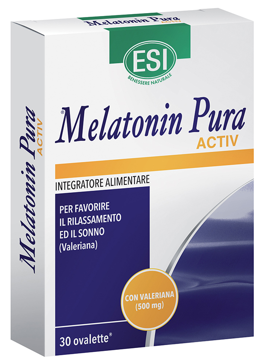 ESI MELATONIN PURA ACTIV 30 OVALETTE - pharmaluna