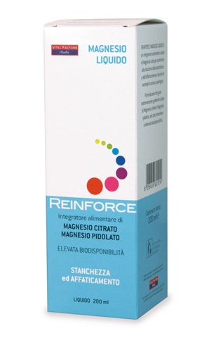 REINFORCE MAGNESIO LIQUIDO 200 ML - pharmaluna