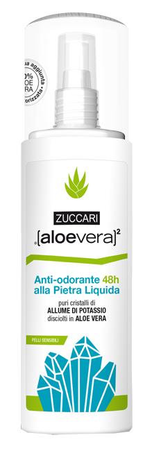 ALOEVERA2 ANTI-ODORANTE ALLA PIETRA LIQUIDA - pharmaluna