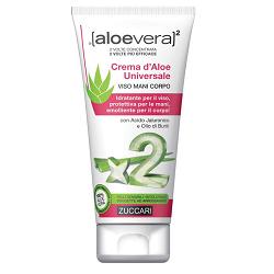 ALOEVERA2 CREMA D'ALOE UNIVERSALE VISO MANI E CORPO 75 ML - pharmaluna