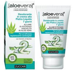 ALOEVERA2 DEODORANTE IN CREMA ALLA PIETRA LIQUIDA 7 GIORNI - pharmaluna