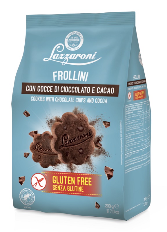 FROLLINI CACAO GOCCE CIOCCOLATO 200G - pharmaluna