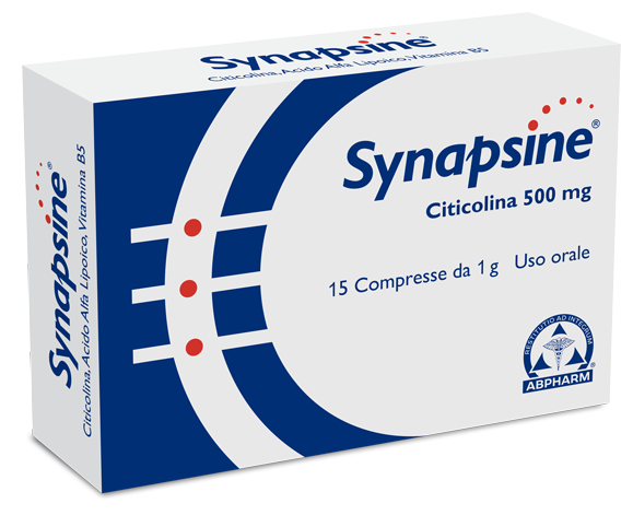 SYNAPSINE BLISTER 15 COMPRESSE ASTUCCIO 15 G - pharmaluna