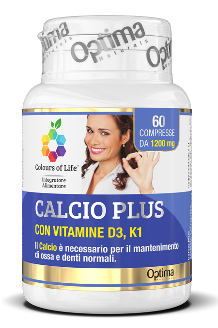 COLOURS OF LIFE CALCIO PLUS 60 COMPRESSE 1200 MG - pharmaluna