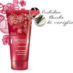 DEFENCE XSENSE DOCCIA SCHIUMA 3 VELVET VANILLA 200 ML - pharmaluna