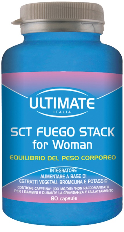 ULTIMATE SCT FUEGO STACK FOR WOMAN 80 CAPSULE - pharmaluna