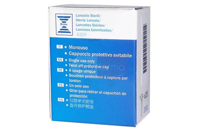 BRUNO LANCETTE PUNGIDITO 25 PEZZI - pharmaluna