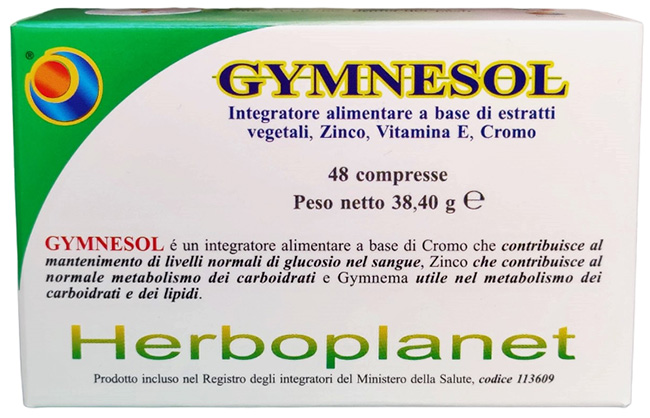 GYMNESOL 48 COMPRESSE - pharmaluna