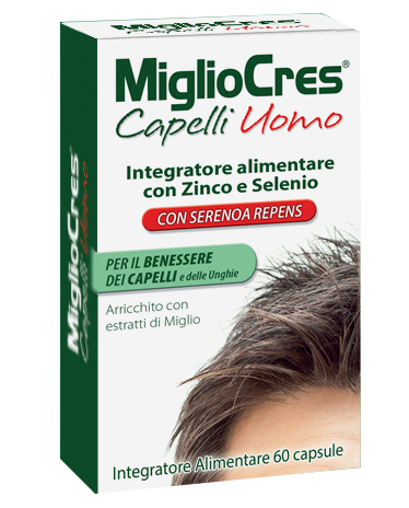 MIGLIOCRES UOMO 60 CAPSULE - pharmaluna