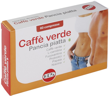 CAFFE VERDE PANCIA PIATTA 60 COMPRESSE - pharmaluna