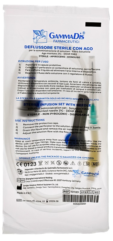 DEFLUSSORE CON AGO GAMMADIS - pharmaluna