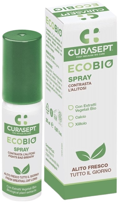 CURASEPT PHARMADENT ECOBIO SPRAY 20 ML - pharmaluna